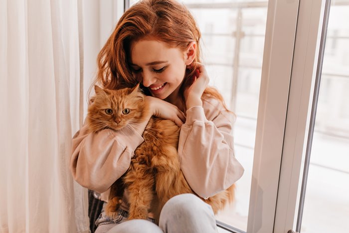 Žena i mačka - Ljubimci i kvaliteta života