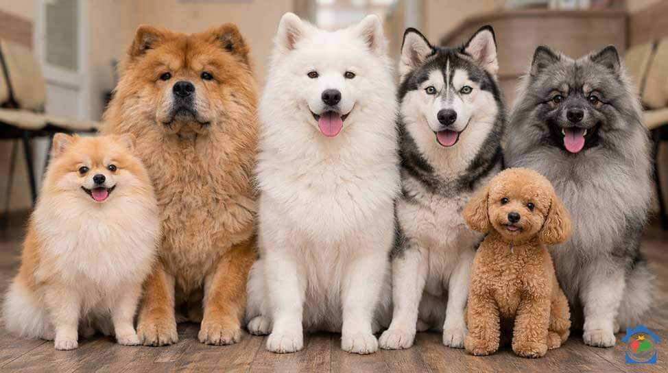 Alopecija kod pasa (alopecija x / black skin disease): uzroci, simptomi i liječenje Skupina pasa s gustim krznom koji su genetski skloni alopeciji x, uključujući pomeranca, čau-čaua, samojeda i haskija.